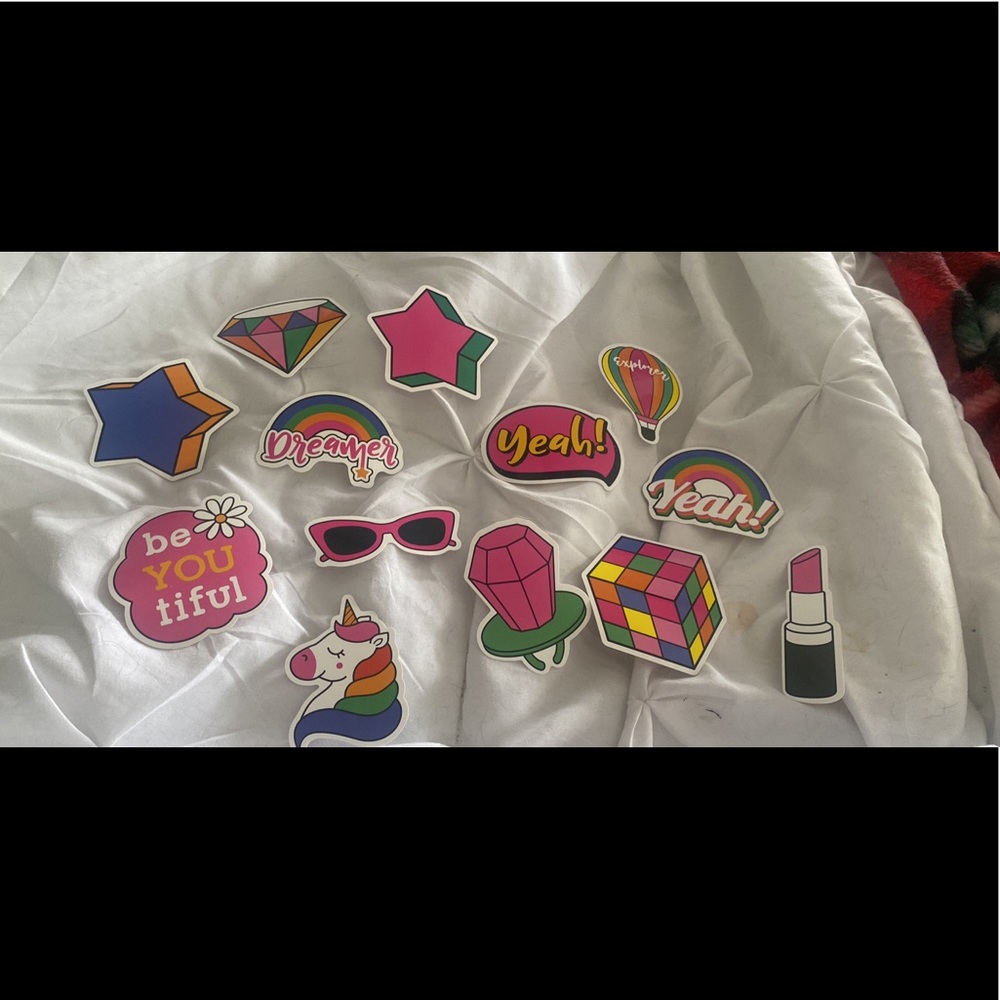 Laptop stickers